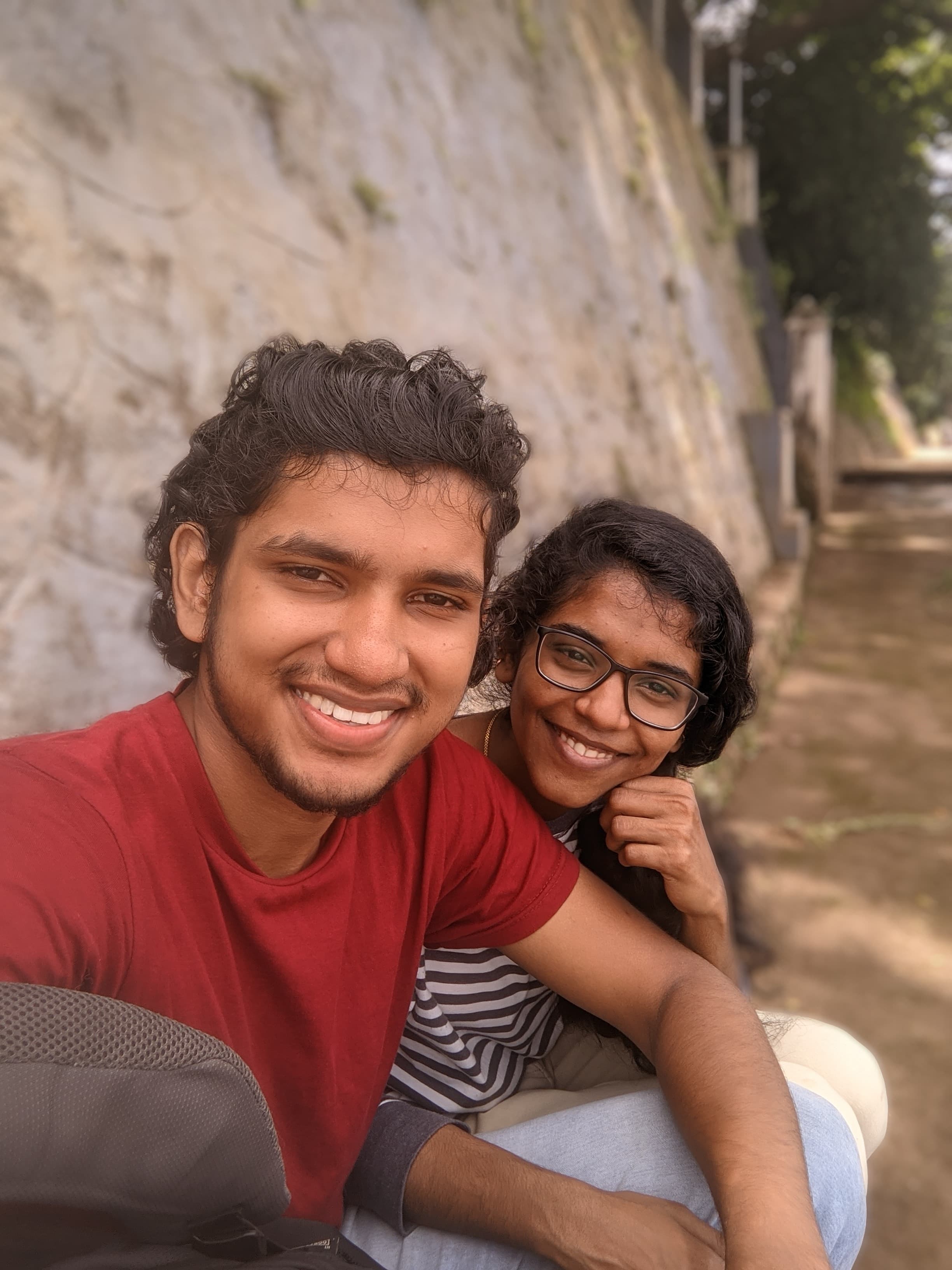 Selfie during an outing